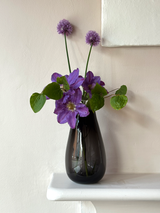 Hand-Blown Teardrop Glass Vase Collection