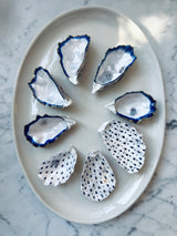 Hand Painted Oyster Shells by Lydia Beanland