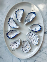 Hand Painted Oyster Shells by Lydia Beanland