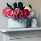 English Delftware Sprigged Jardinieres