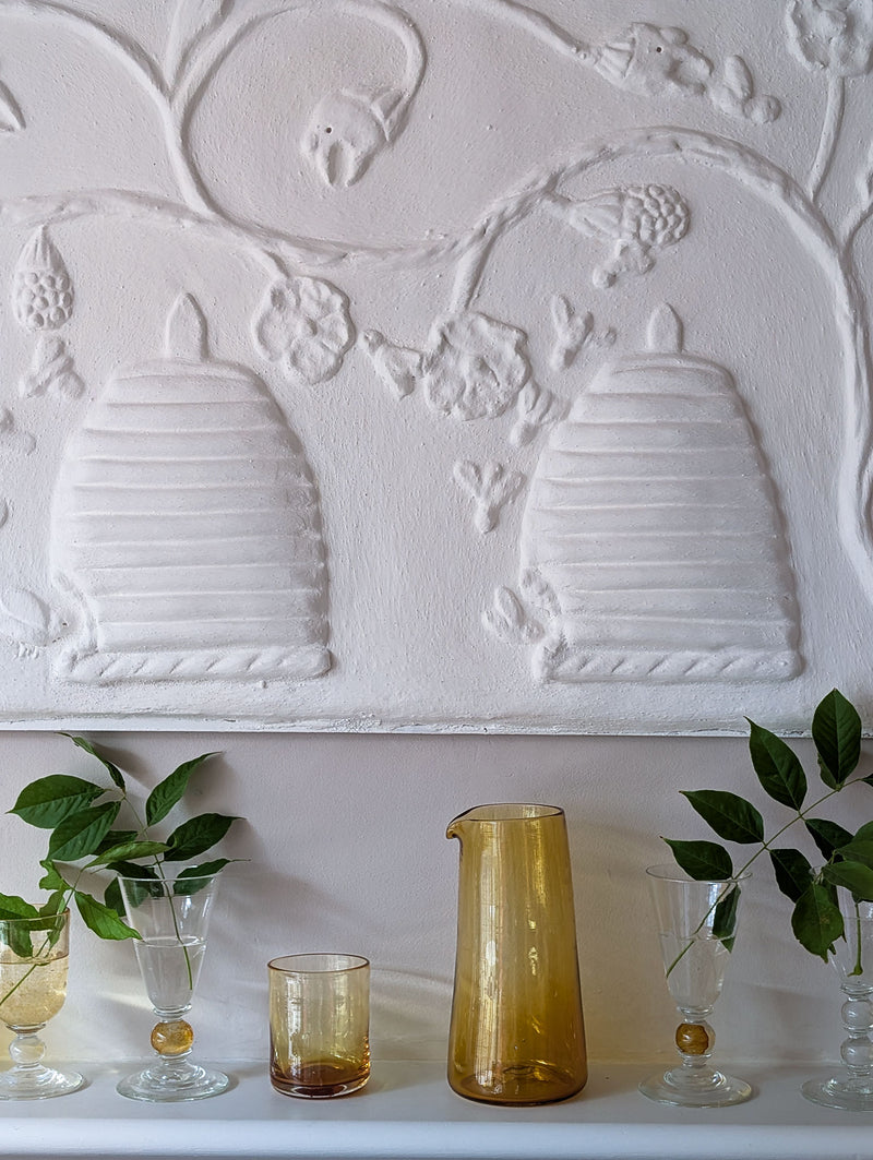 Bee Skeep Pargetted Panel