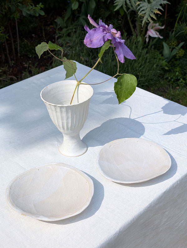 Ceramic Bowls with Decorative Brim