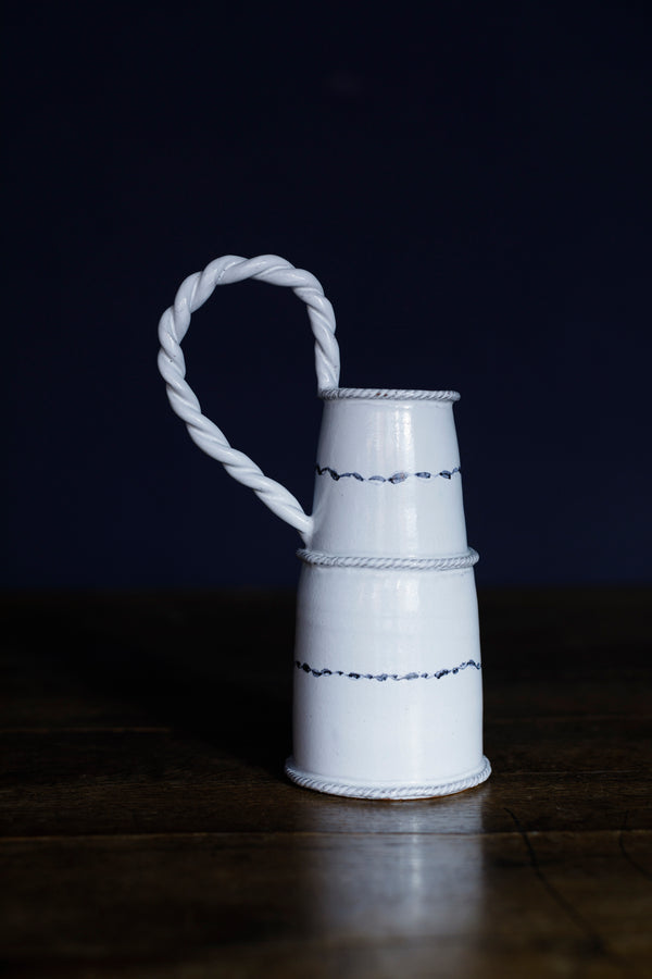 English Delftware Vase - Emily Mitchell