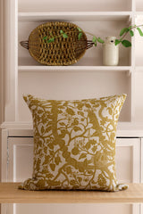 Treasure Tree Square Cushion - Bonfield Block-Printers