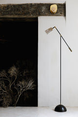 Horn & Brass Floor Lamp - Charlotte Packe