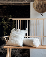’Lucky’ Hand-stitched Wool, Mohair & Boucle Cushions