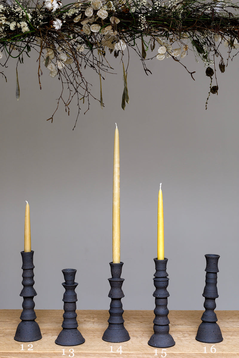 Porcelain, Crag & Stoneware Candlesticks by Steven James Will
