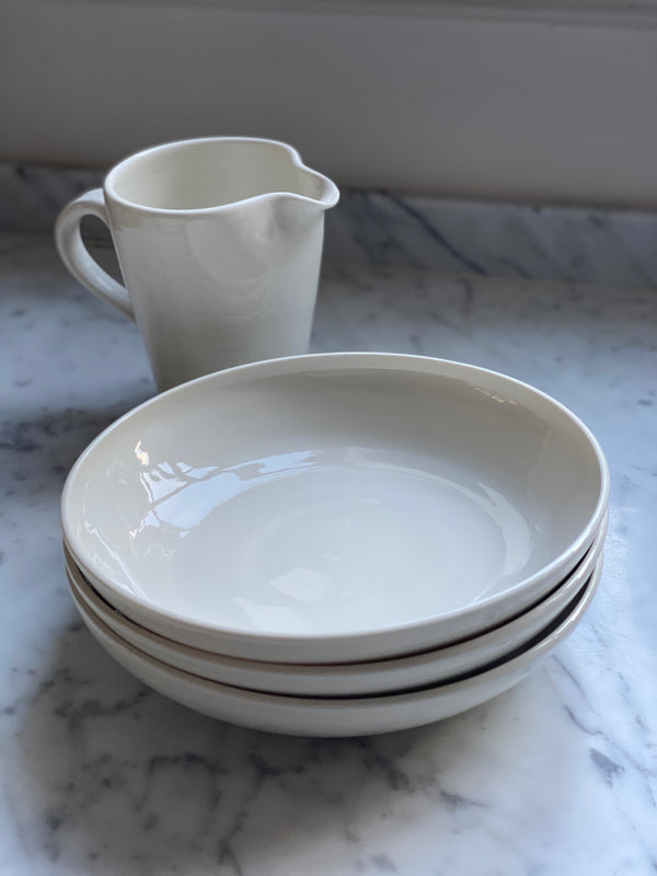 Porcelain Serving or Pasta Bowls - Lars P. Soendergaard