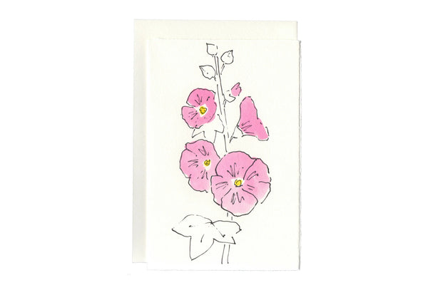 Large Flowers Hand Inked and Letterpress Cards