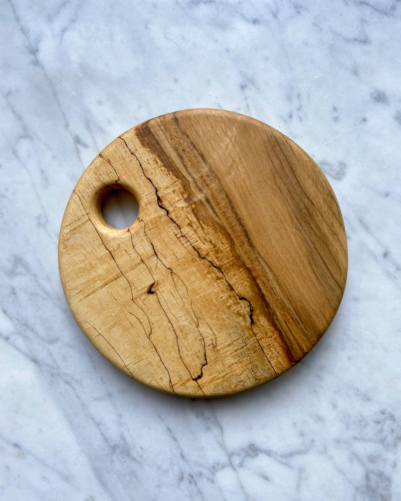 Small Round Wooden Chopping Boards - Ewen Brown