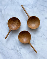 Wooden scoop with handle- Ewen Brown
