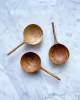 Wooden scoop with handle- Ewen Brown