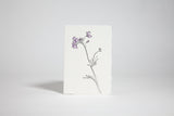 Large Flowers Hand Inked and Letterpress Cards