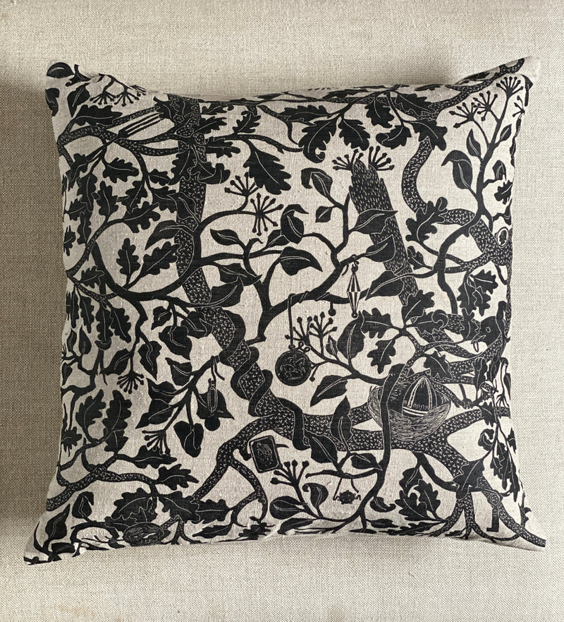 Treasure Tree Printed Square Cushions