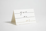 Small Hand Inked and Letterpress Cards - Caroline Kent